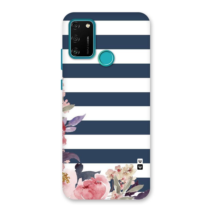 Floral Water Art Back Case for Honor 9A