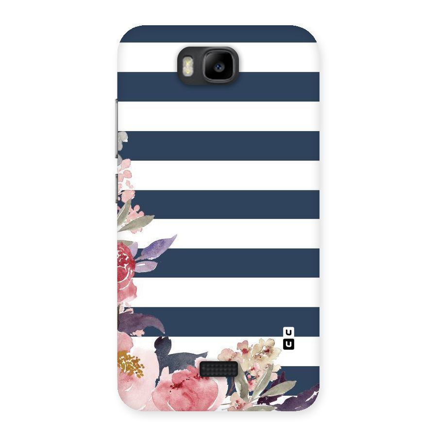 Floral Water Art Back Case for Honor Bee