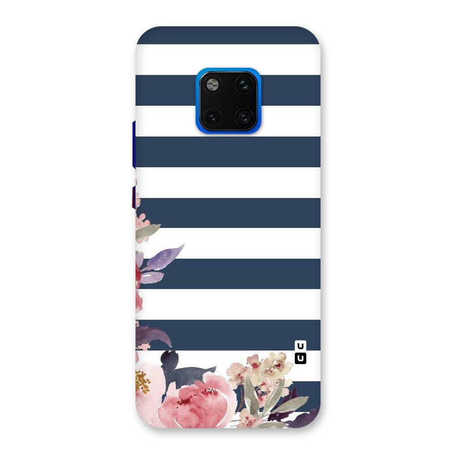 Floral Water Art Back Case for Huawei Mate 20 Pro