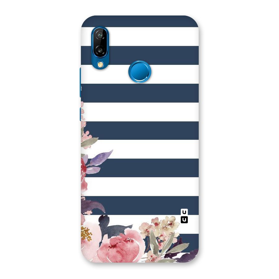 Floral Water Art Back Case for Huawei P20 Lite