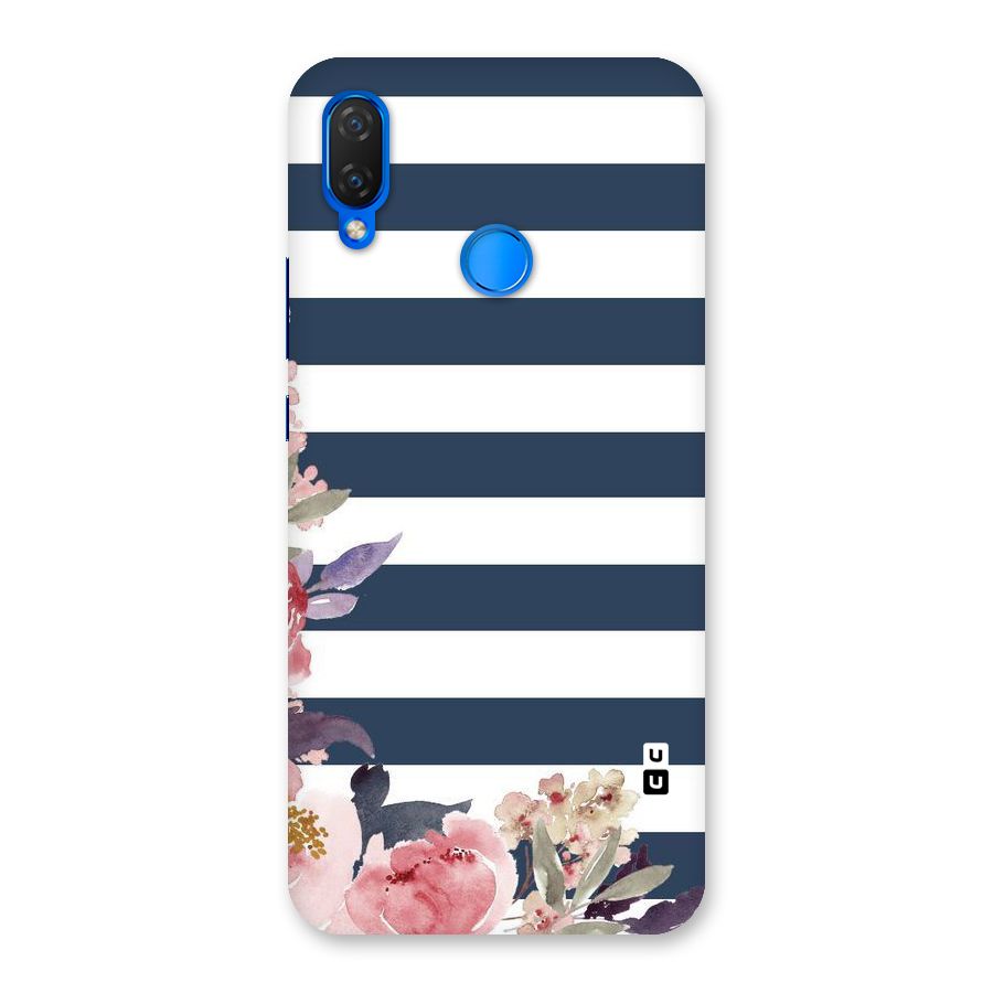 Floral Water Art Back Case for Huawei P Smart+