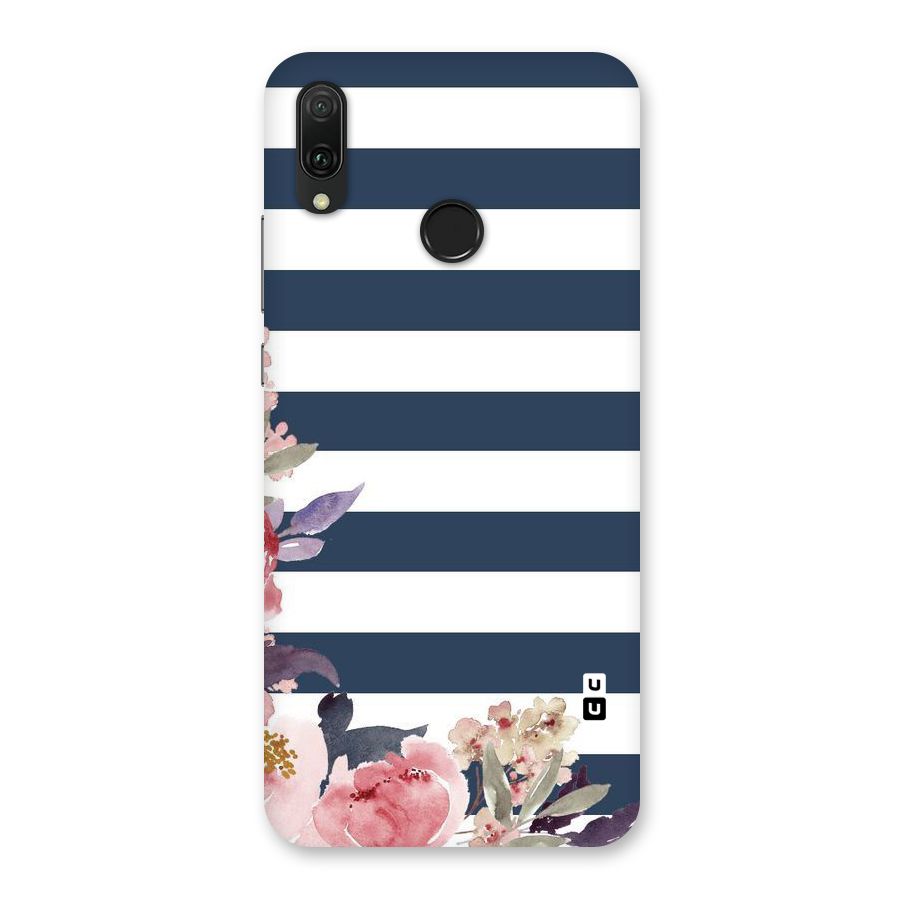 Floral Water Art Back Case for Huawei Y9 (2019)