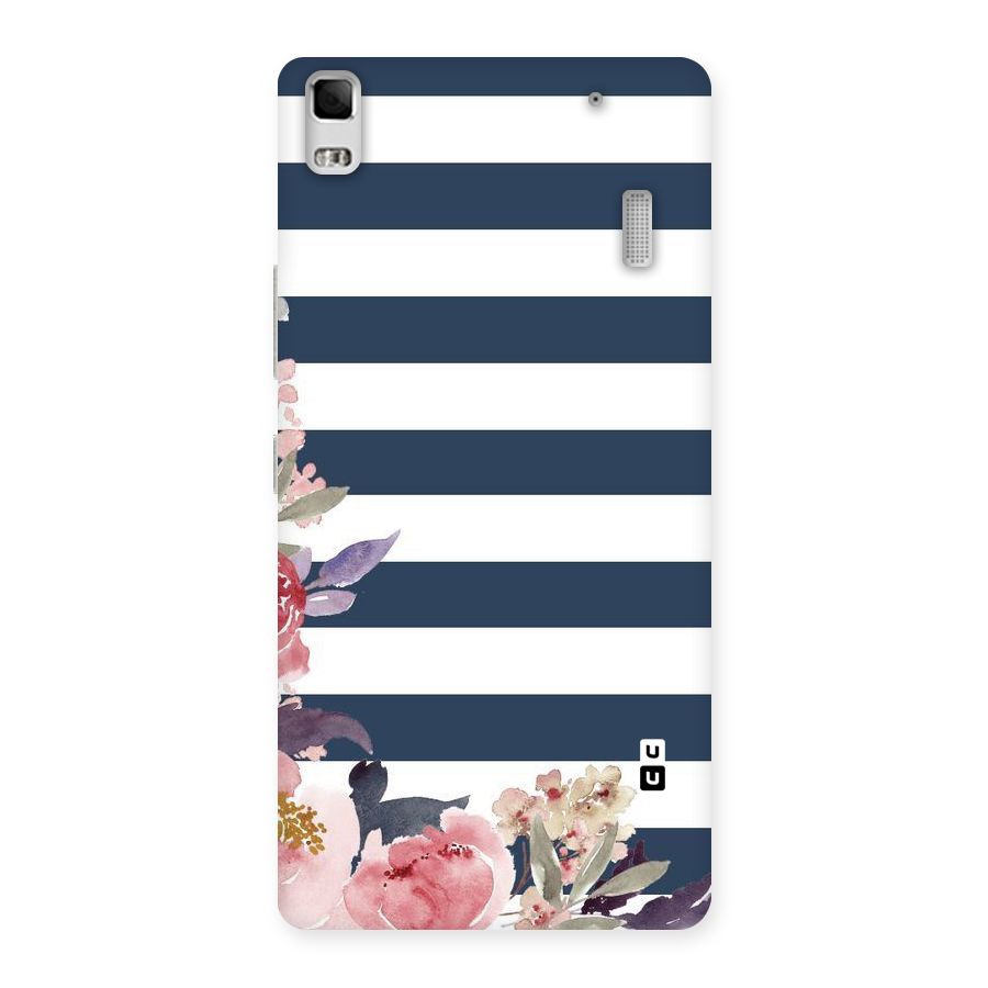 Floral Water Art Back Case for Lenovo K3 Note