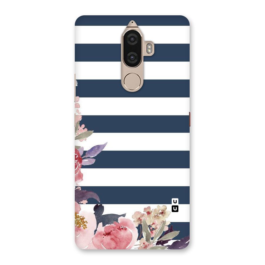 Floral Water Art Back Case for Lenovo K8 Note