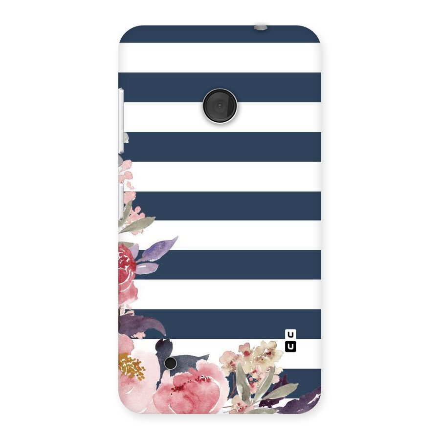 Floral Water Art Back Case for Lumia 530