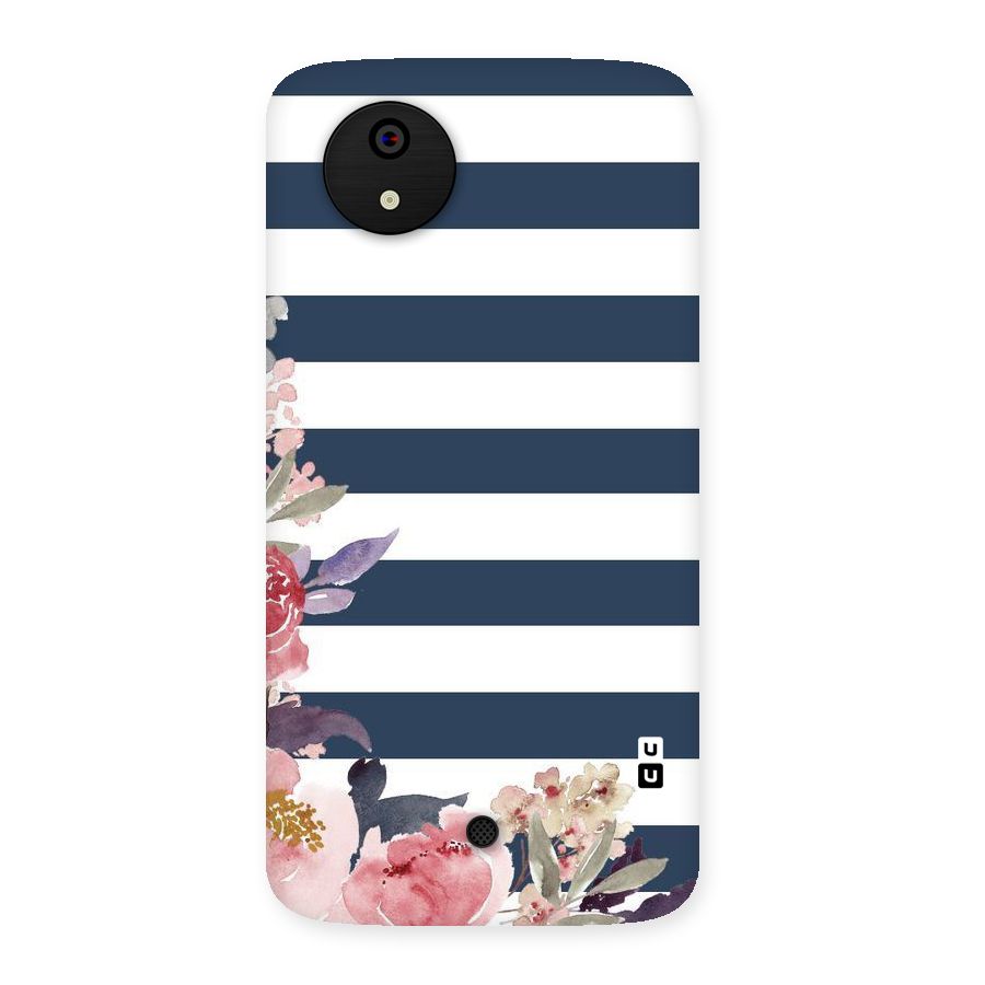 Floral Water Art Back Case for Micromax Canvas A1