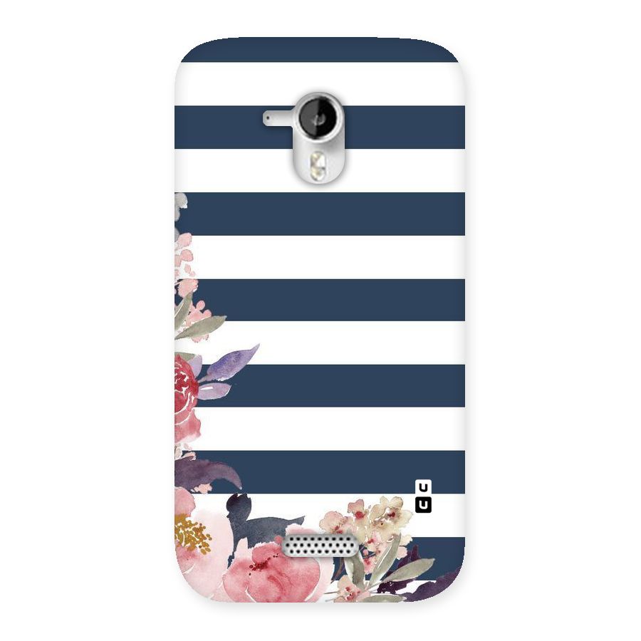 Floral Water Art Back Case for Micromax Canvas HD A116