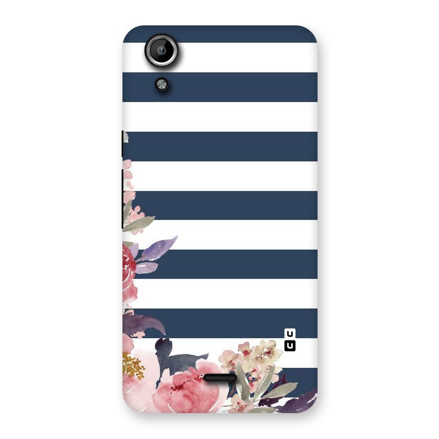 Floral Water Art Back Case for Micromax Canvas Selfie Lens Q345