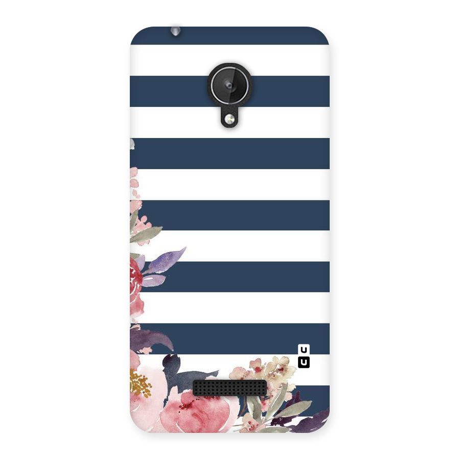 Floral Water Art Back Case for Micromax Canvas Spark Q380
