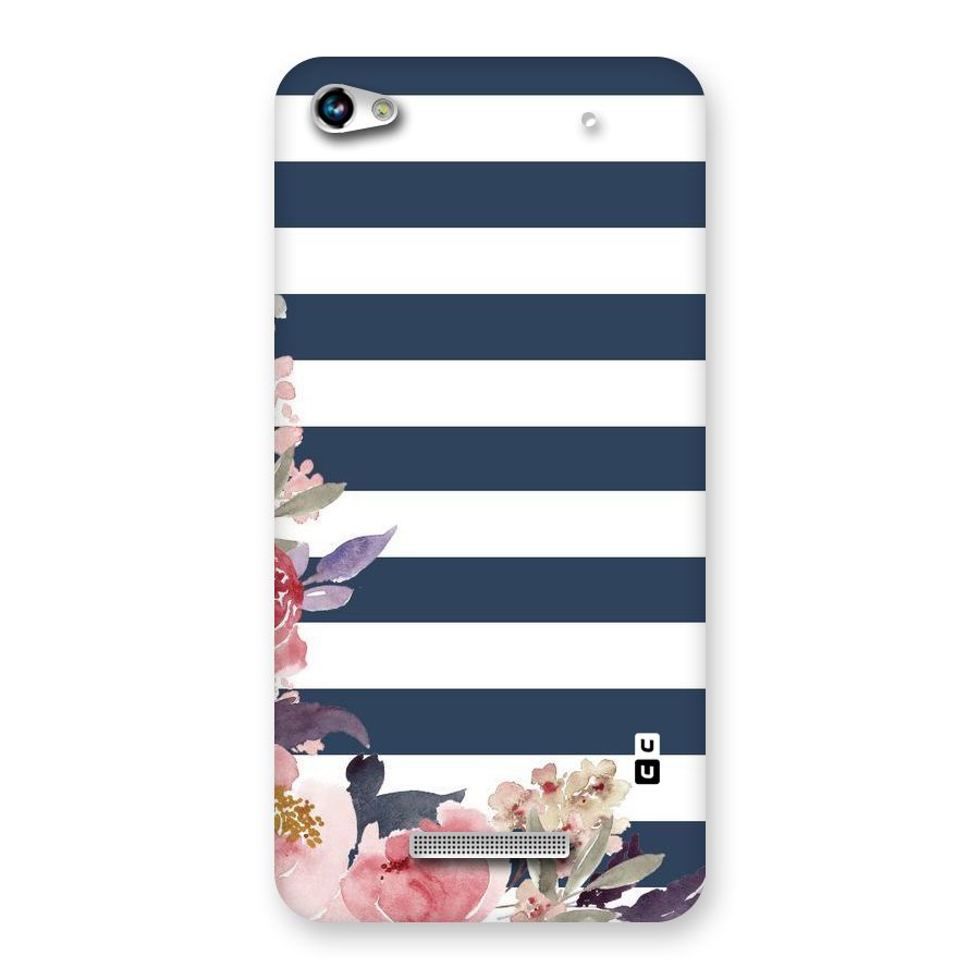 Floral Water Art Back Case for Micromax Hue 2