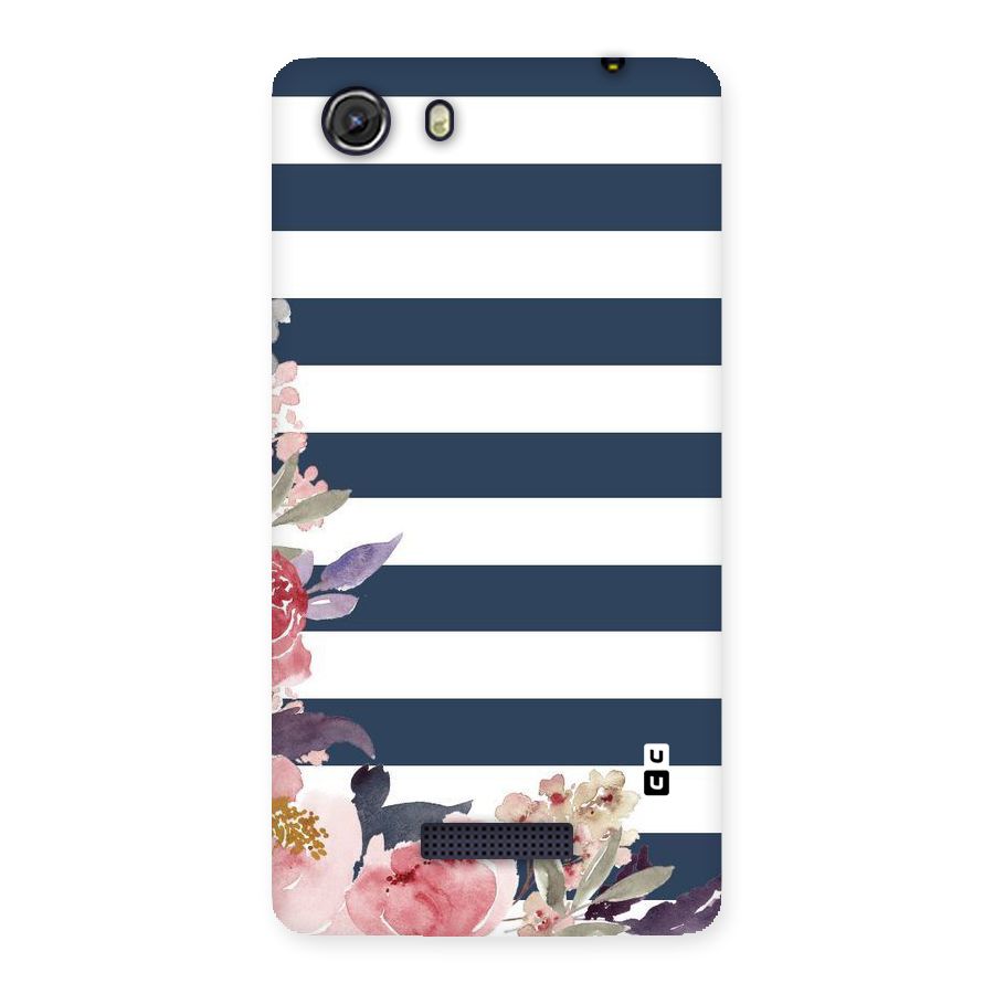 Floral Water Art Back Case for Micromax Unite 3