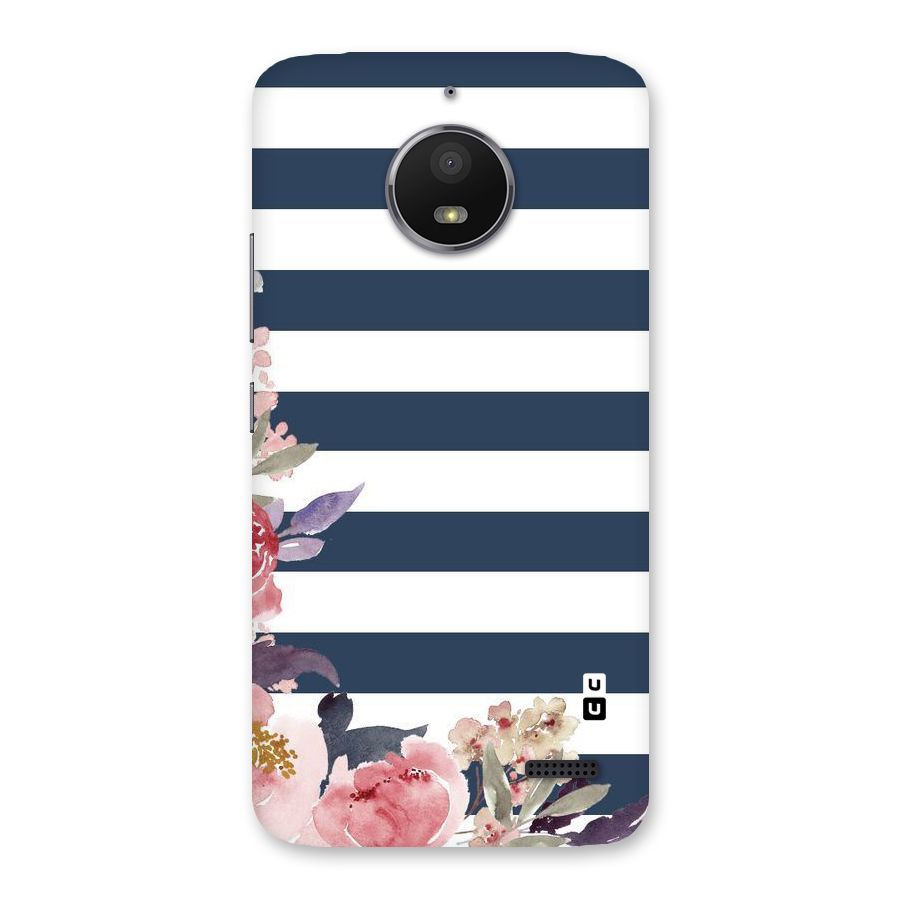 Floral Water Art Back Case for Moto E4