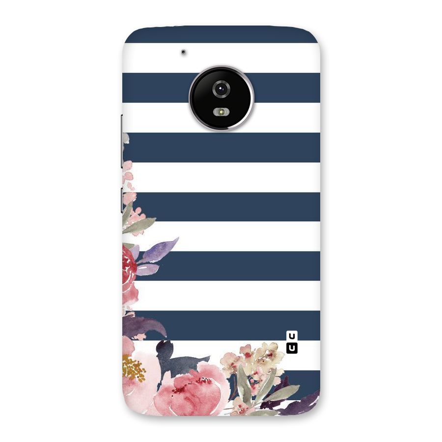 Floral Water Art Back Case for Moto G5