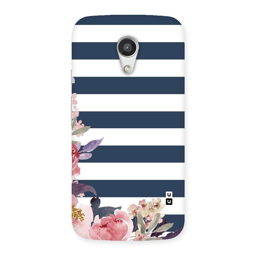 Floral Water Art Back Case for Moto G 2nd Gen