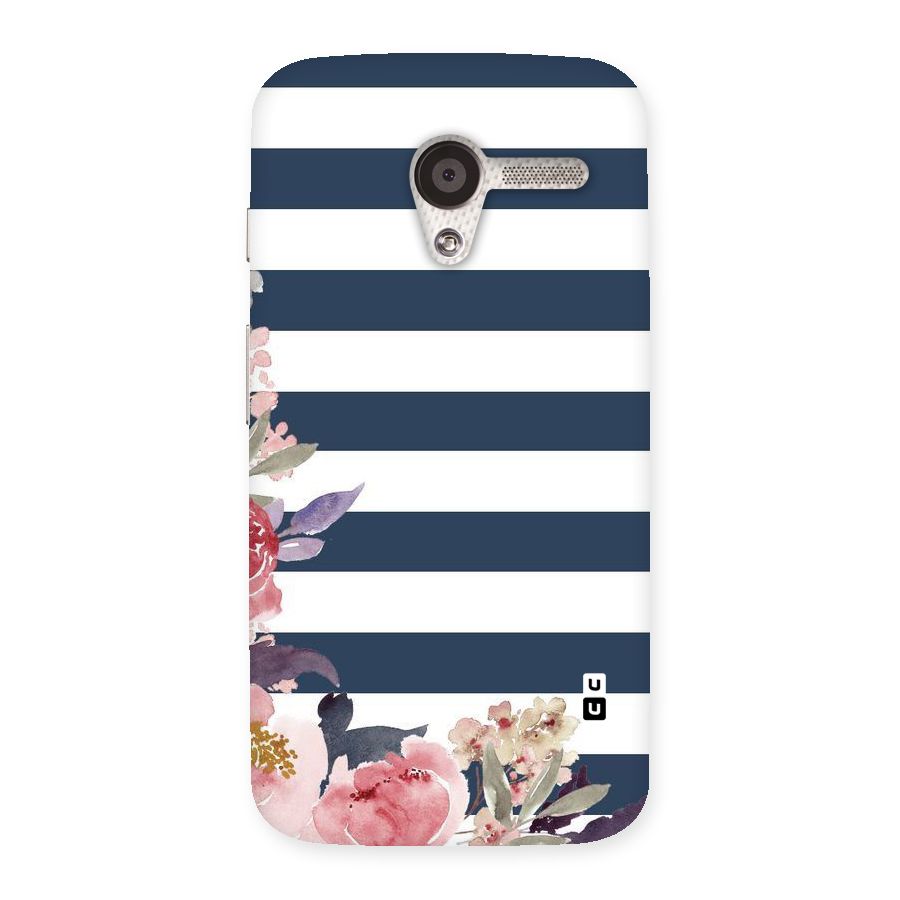 Floral Water Art Back Case for Moto X