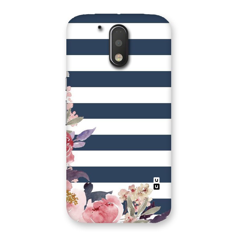 Floral Water Art Back Case for Motorola Moto G4