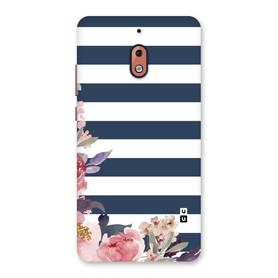 Floral Water Art Back Case for Nokia 2.1