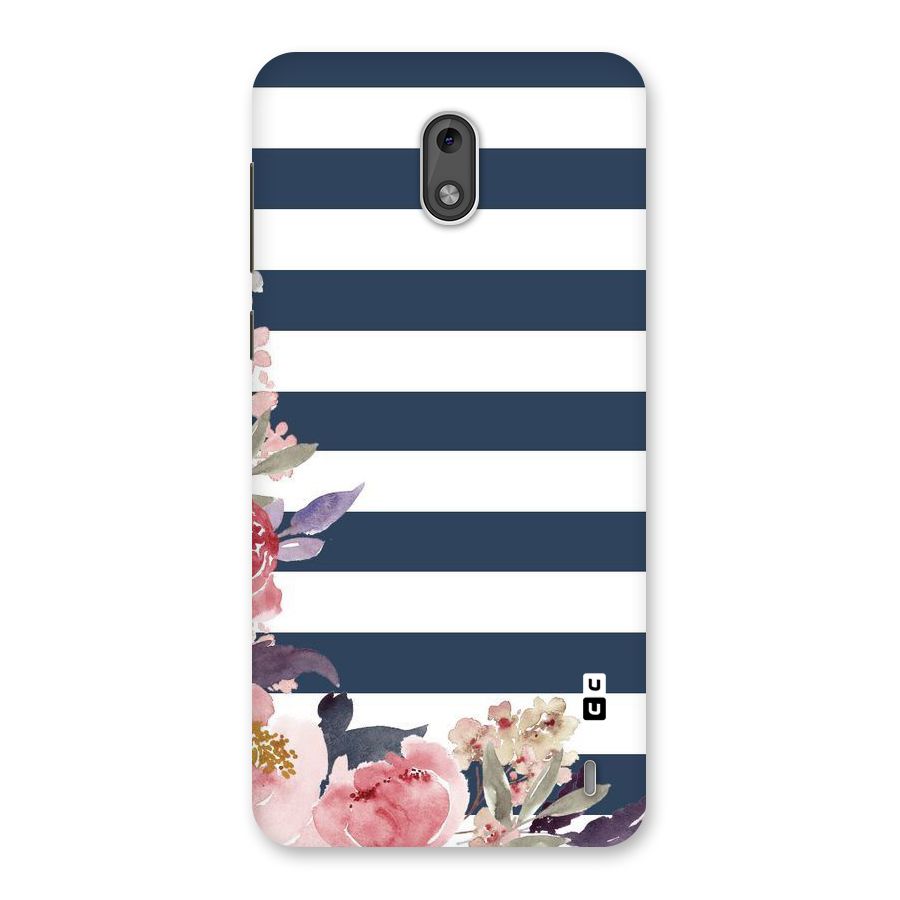 Floral Water Art Back Case for Nokia 2