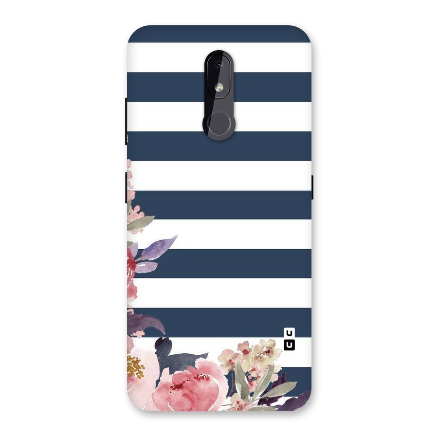 Floral Water Art Back Case for Nokia 3.2