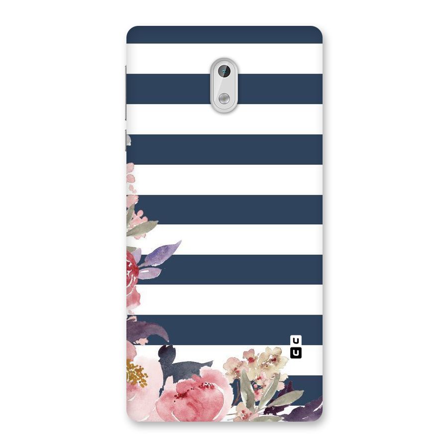 Floral Water Art Back Case for Nokia 3