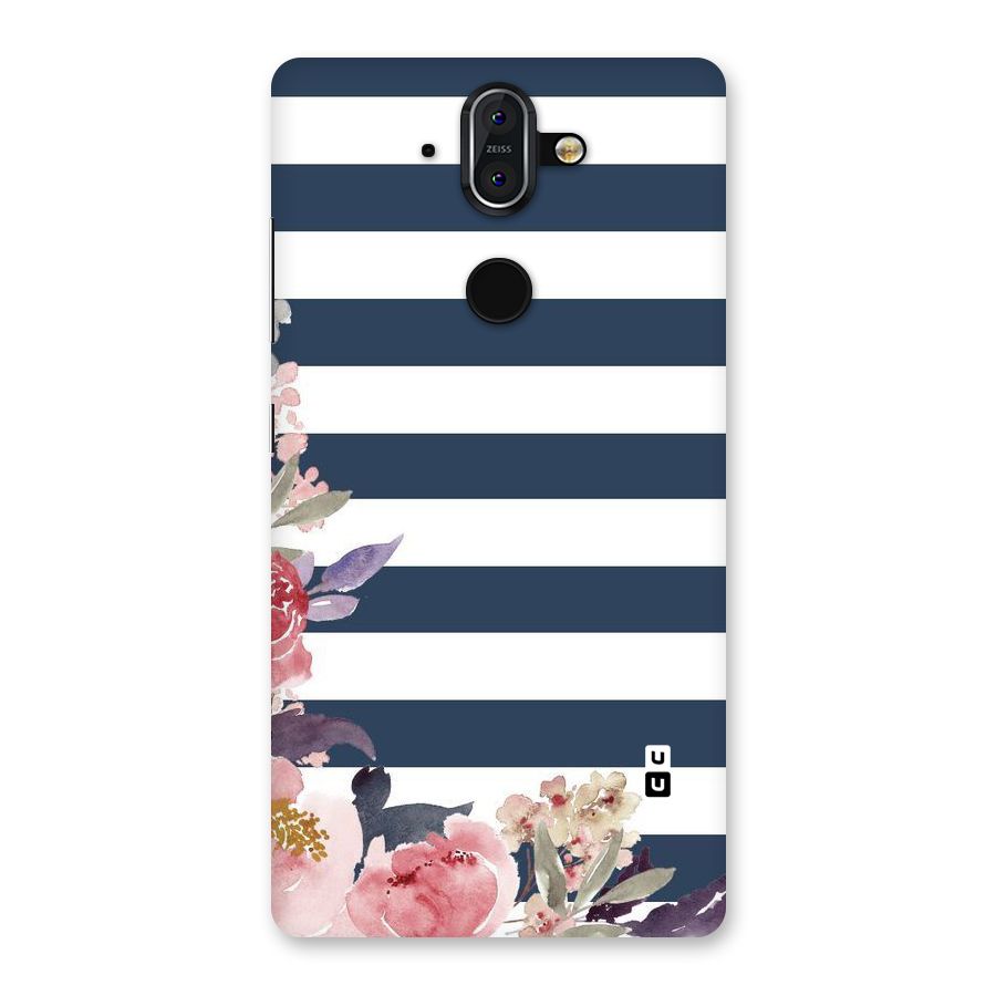 Floral Water Art Back Case for Nokia 8 Sirocco