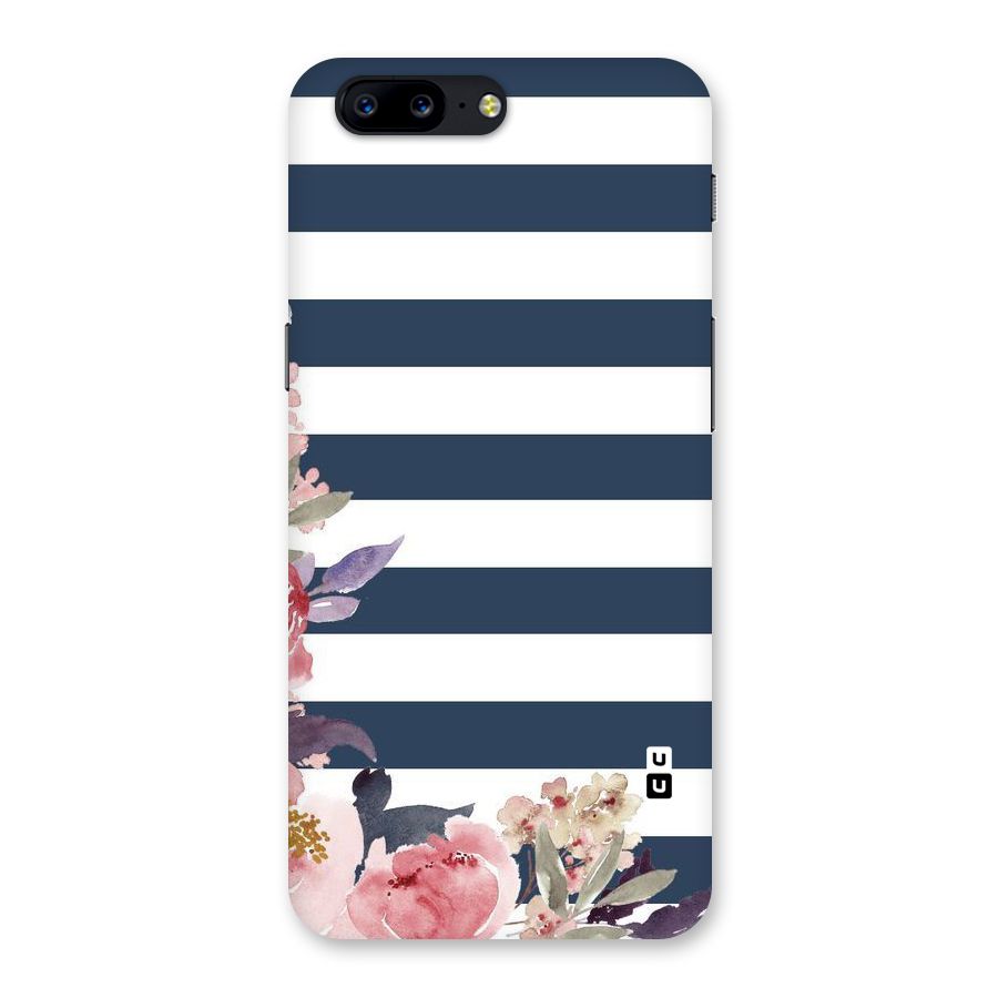 Floral Water Art Back Case for OnePlus 5