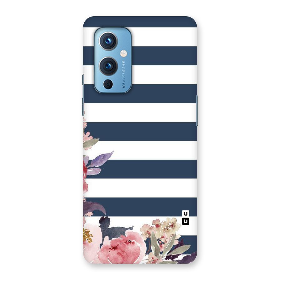 Floral Water Art Back Case for OnePlus 9
