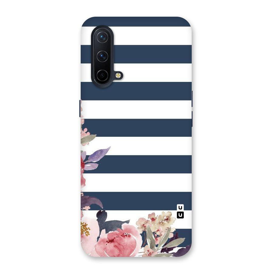 Floral Water Art Back Case for OnePlus Nord CE 5G