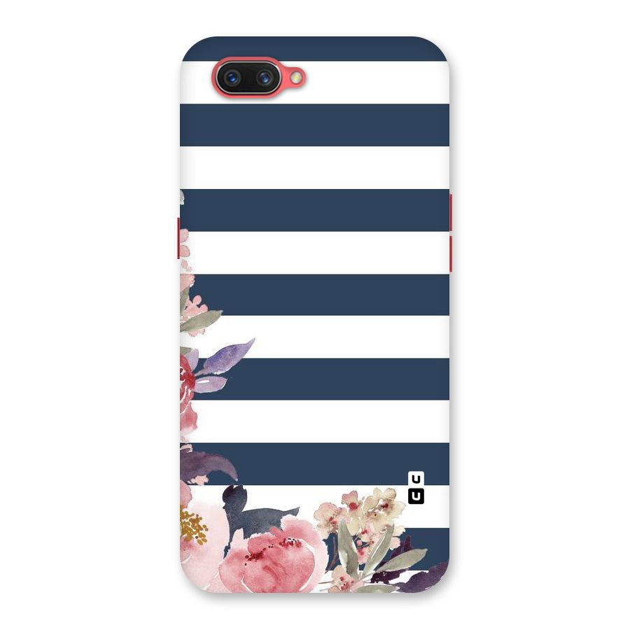 Floral Water Art Back Case for Oppo A3s