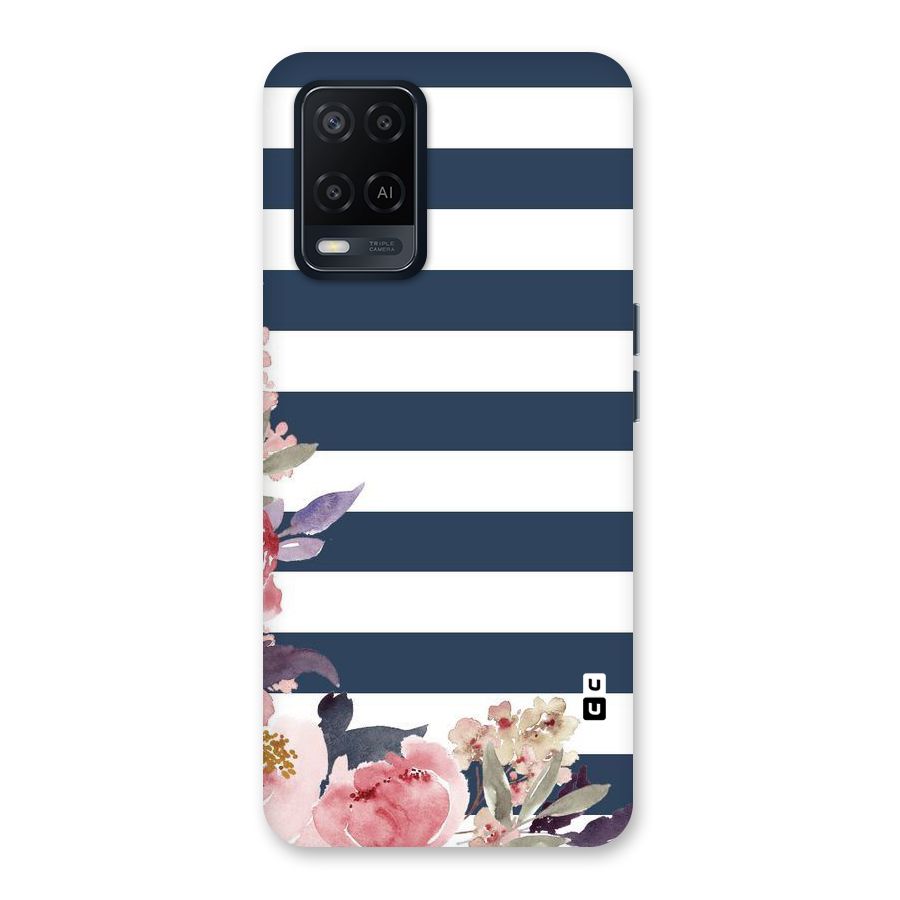 Floral Water Art Back Case for Oppo A54