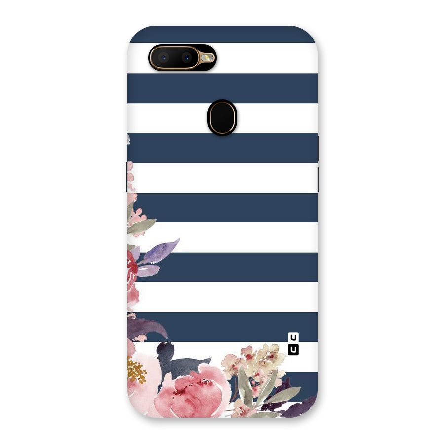 Floral Water Art Back Case for Oppo A5s