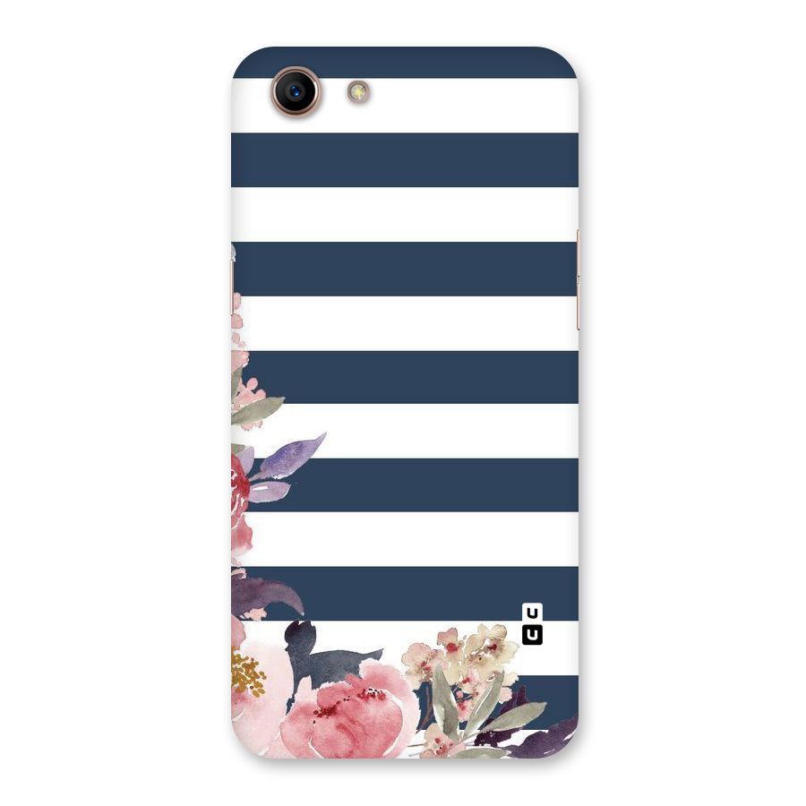 Floral Water Art Back Case for Oppo A83 (2018)