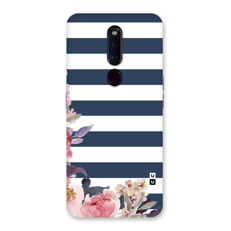 Floral Water Art Back Case for Oppo F11 Pro