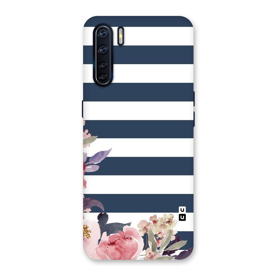 Floral Water Art Back Case for Oppo F15