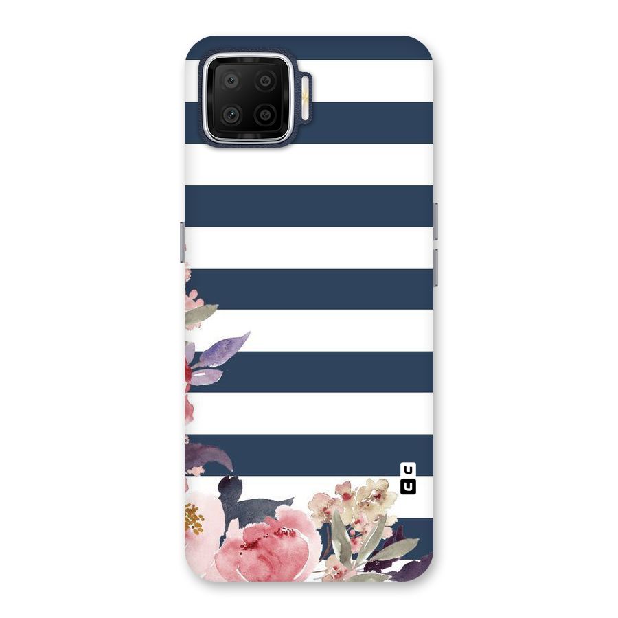 Floral Water Art Back Case for Oppo F17