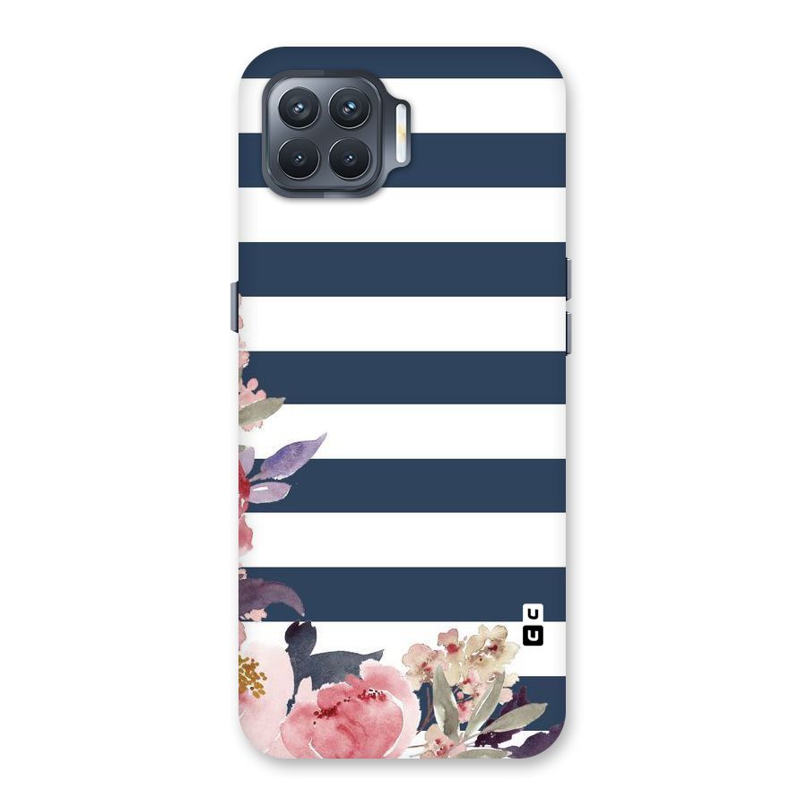 Floral Water Art Back Case for Oppo F17 Pro
