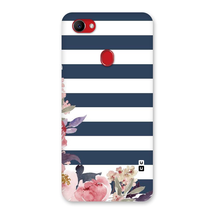 Floral Water Art Back Case for Oppo F7