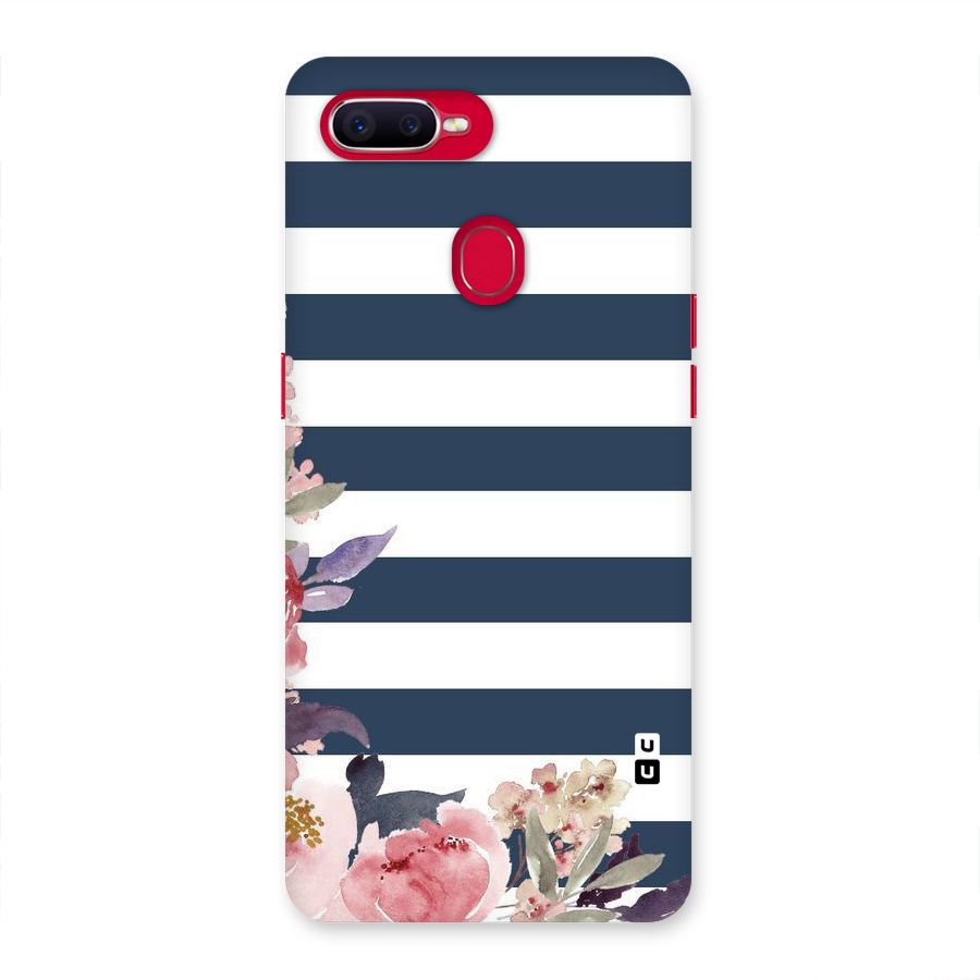 Floral Water Art Back Case for Oppo F9 Pro