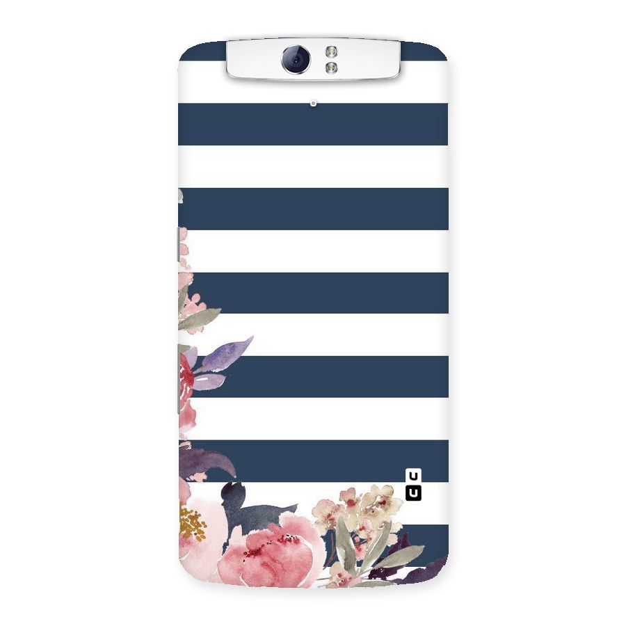 Floral Water Art Back Case for Oppo N1