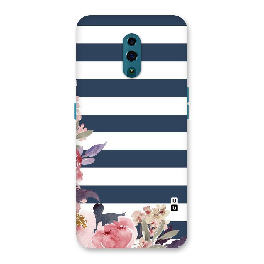 Floral Water Art Back Case for Oppo Reno