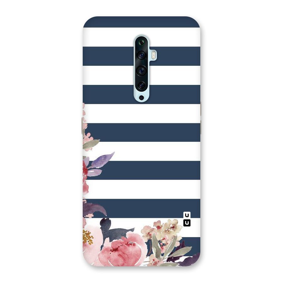 Floral Water Art Back Case for Oppo Reno2 Z