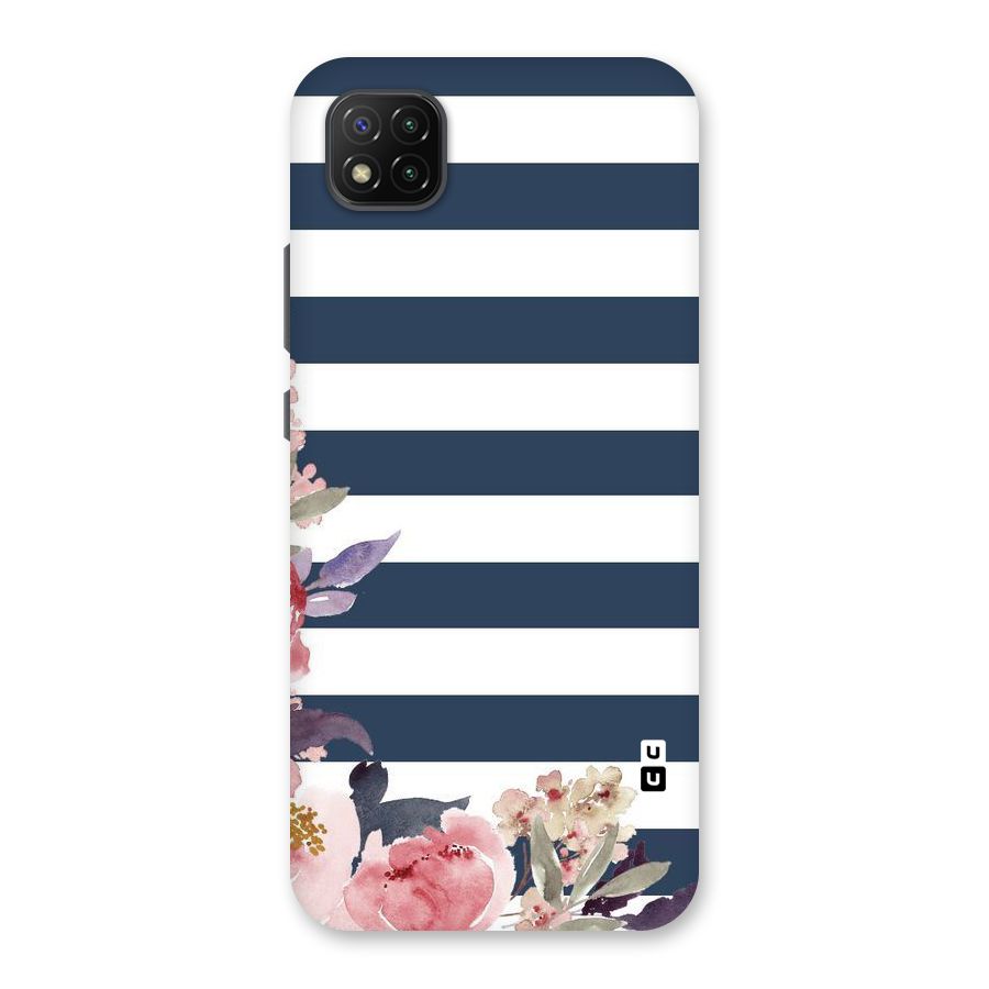 Floral Water Art Back Case for Poco C3