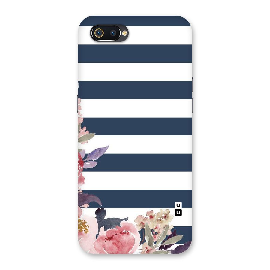 Floral Water Art Back Case for Realme C2