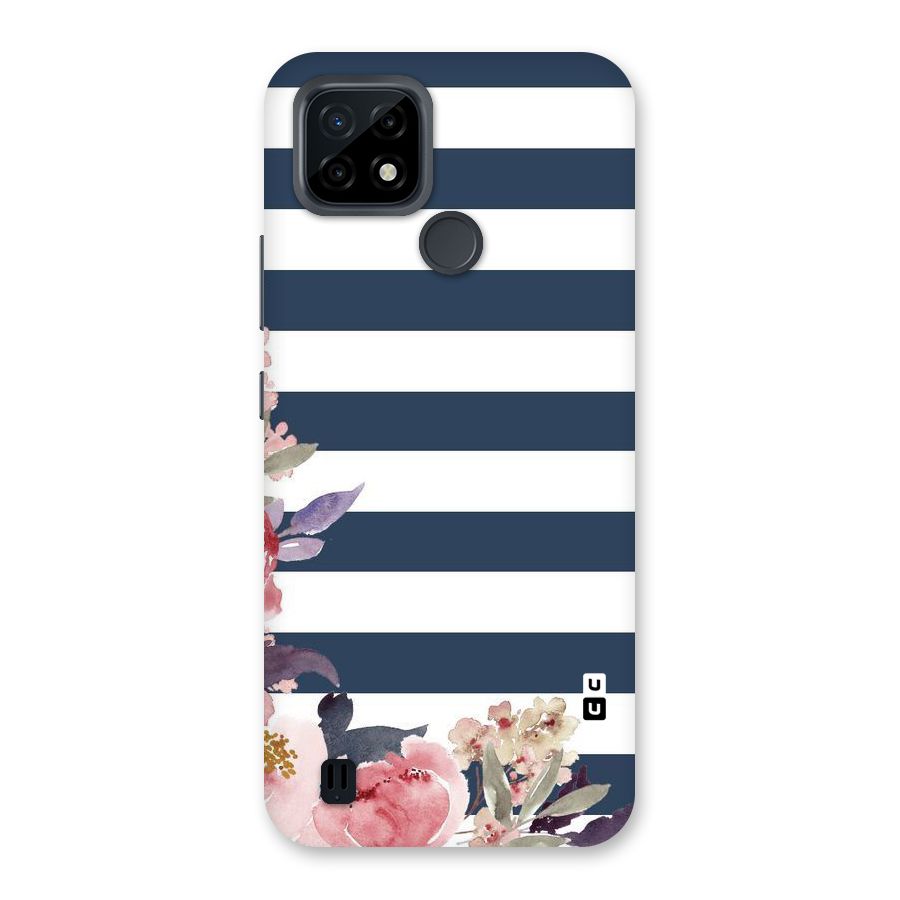 Floral Water Art Back Case for Realme C21
