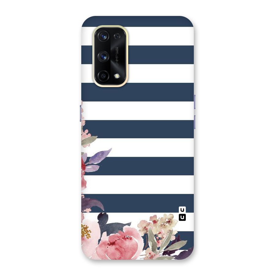 Floral Water Art Glass Back Case for Realme X7 Pro