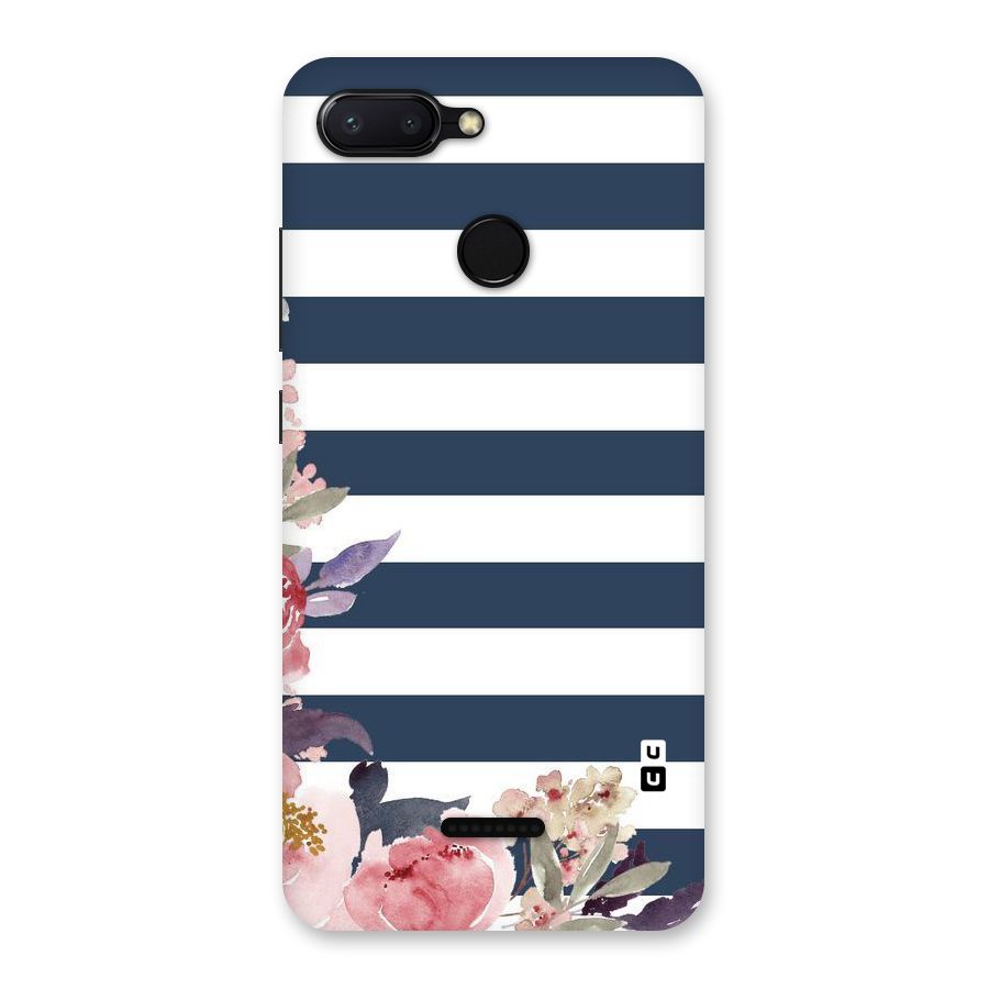 Floral Water Art Back Case for Redmi 6