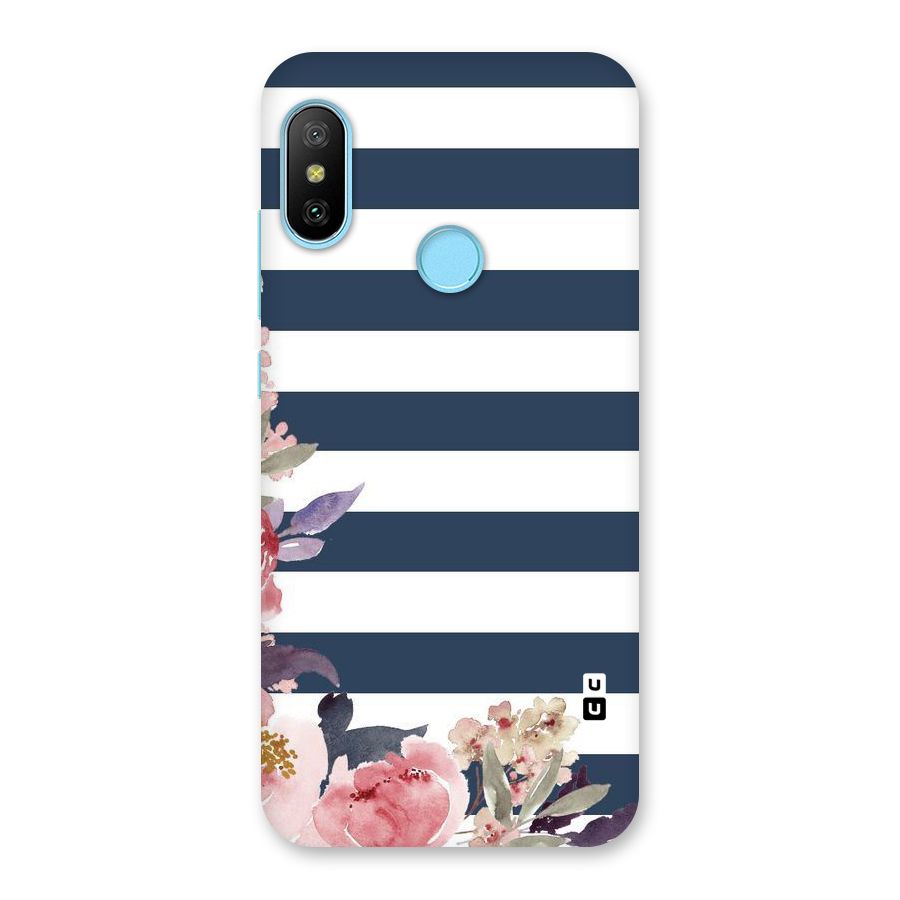 Floral Water Art Back Case for Redmi 6 Pro