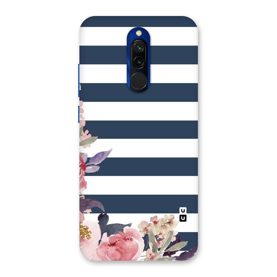 Floral Water Art Back Case for Redmi 8