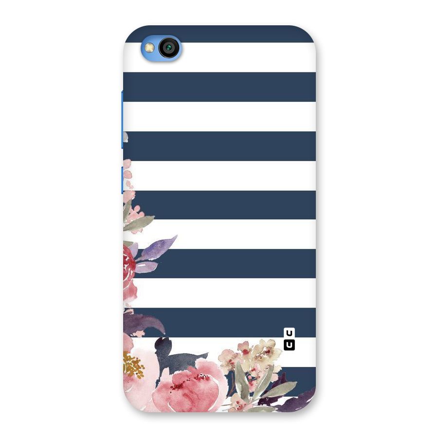 Floral Water Art Back Case for Redmi Go