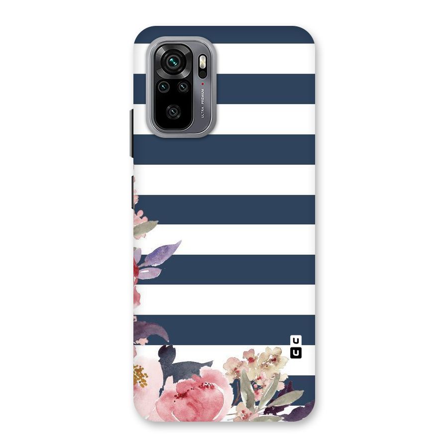 Floral Water Art Back Case for Redmi Note 10